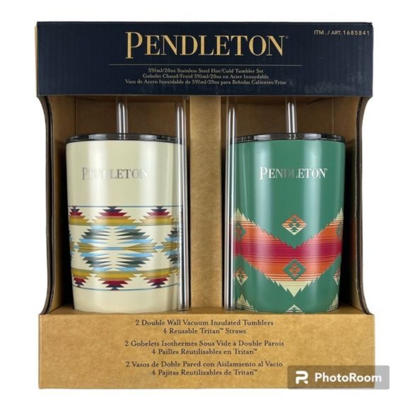 NIB Pendleton Tumbler Set - Picture 1 of 2